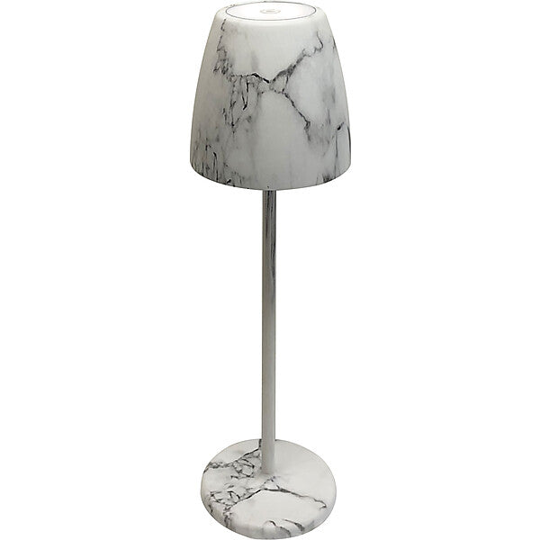 Megatron LED-AKKU Tischleuchte 827 Marble WH MT68056